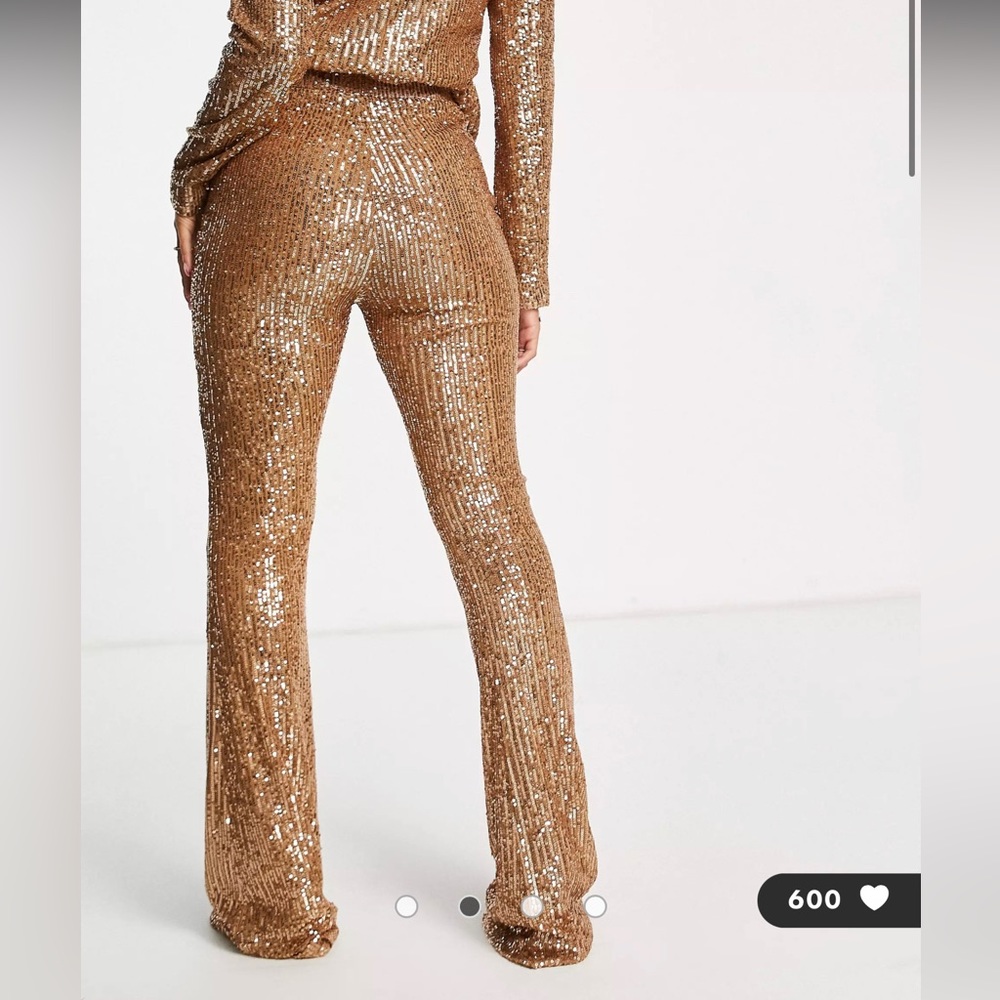 Sequin Flare Trouser ASOS